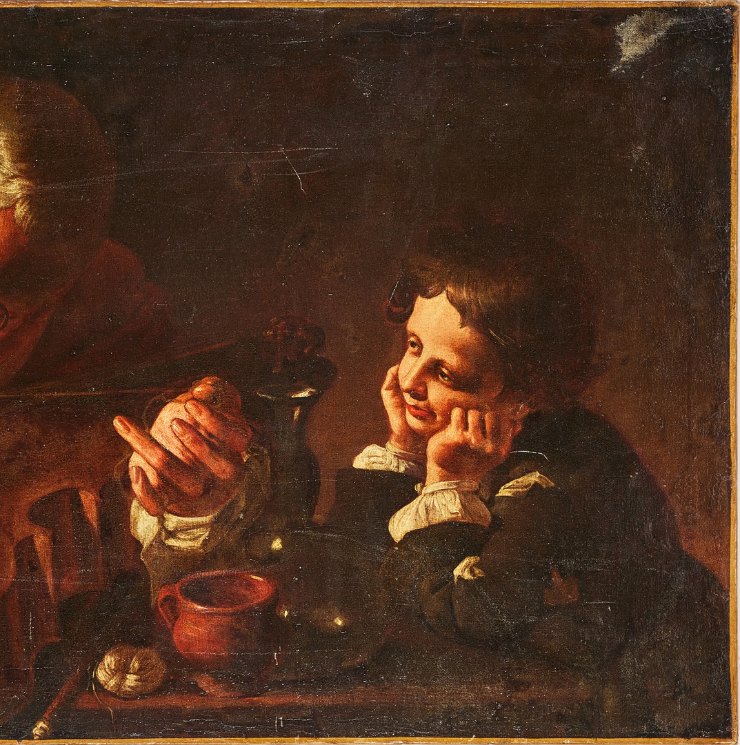 GIOVANNI DOMENICO LOMBARDI DI L’OMININO (ITALIEN, LUCCA, 1682-1751). Cellospelaren.