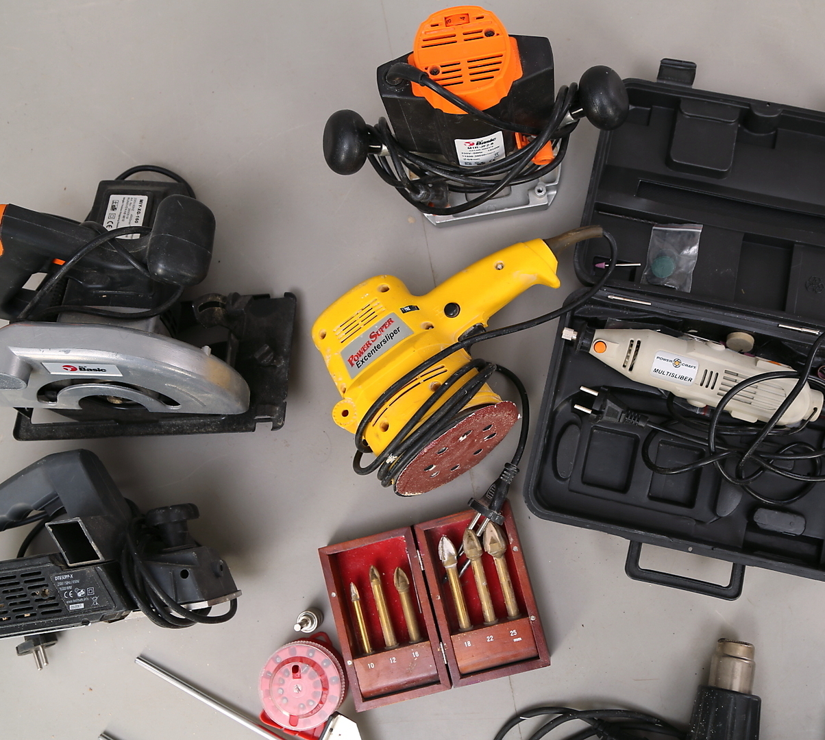 Images for 291182. POWER TOOLS 6 pcs, Circular saw Basic, planer