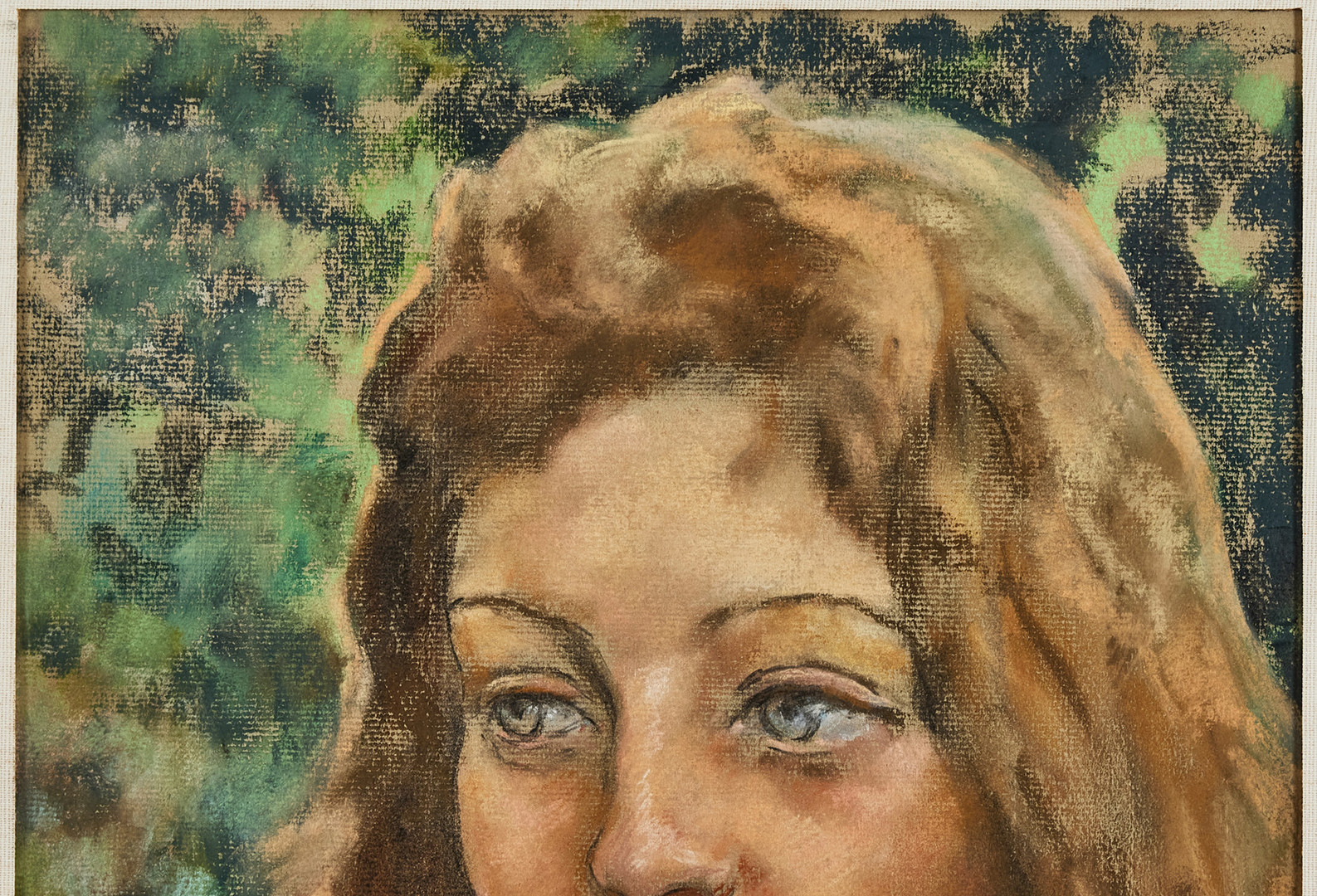 LOTTE LASERSTEIN. Porträtt av ung kvinna.