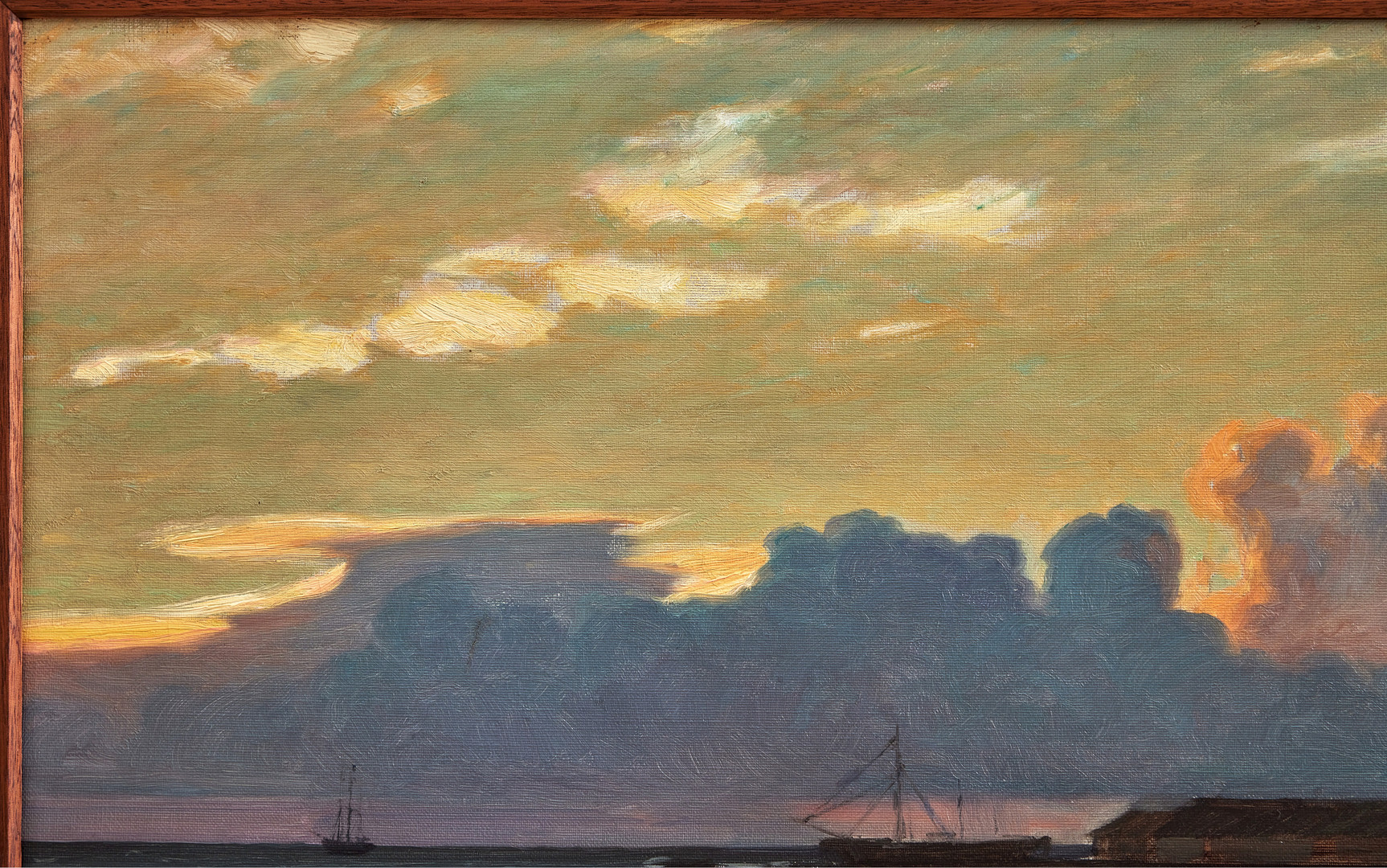 GOTTFRID KALLSTENIUS. Hammarn, Varvsholm, Klintehamn.