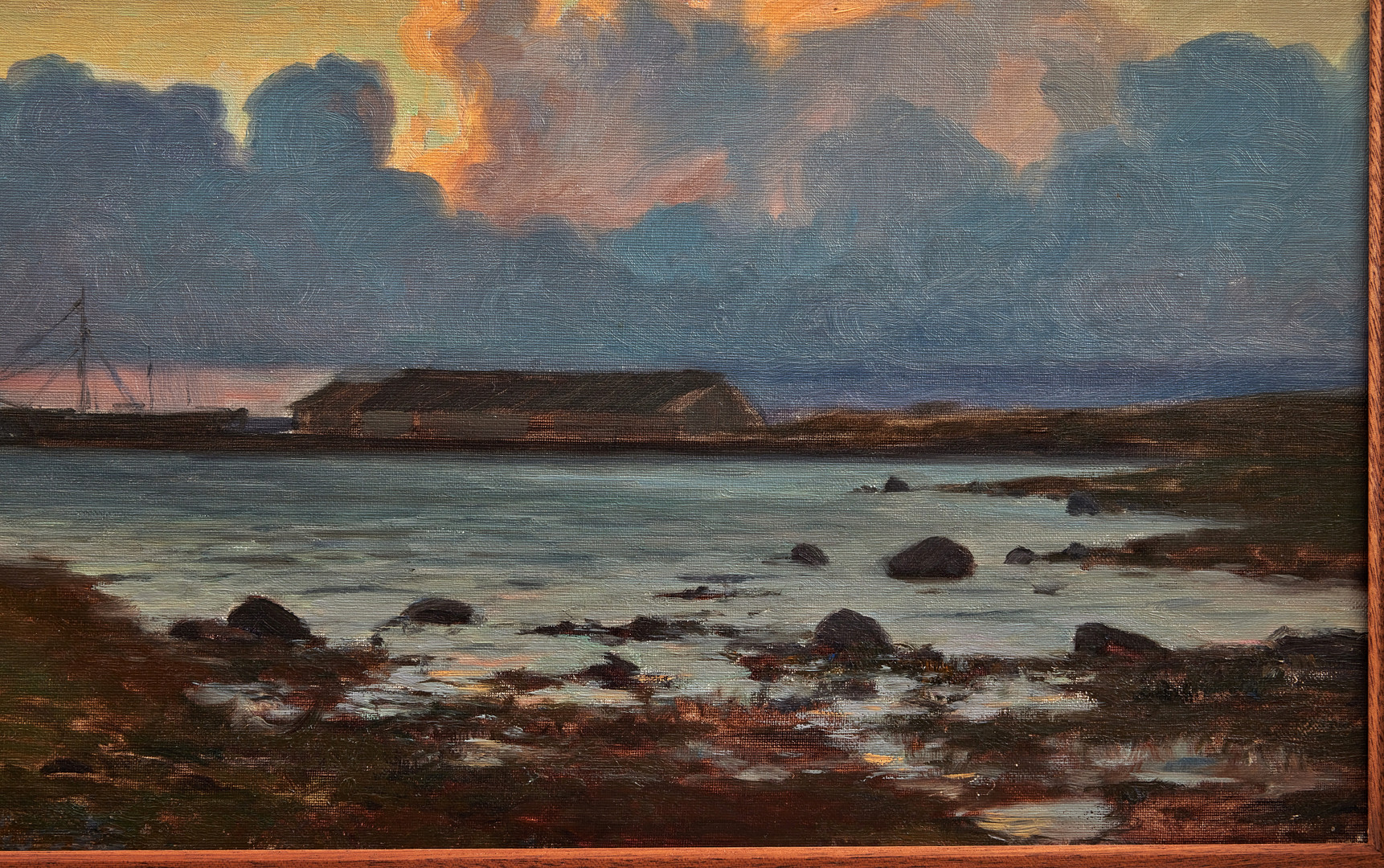 GOTTFRID KALLSTENIUS. Hammarn, Varvsholm, Klintehamn.