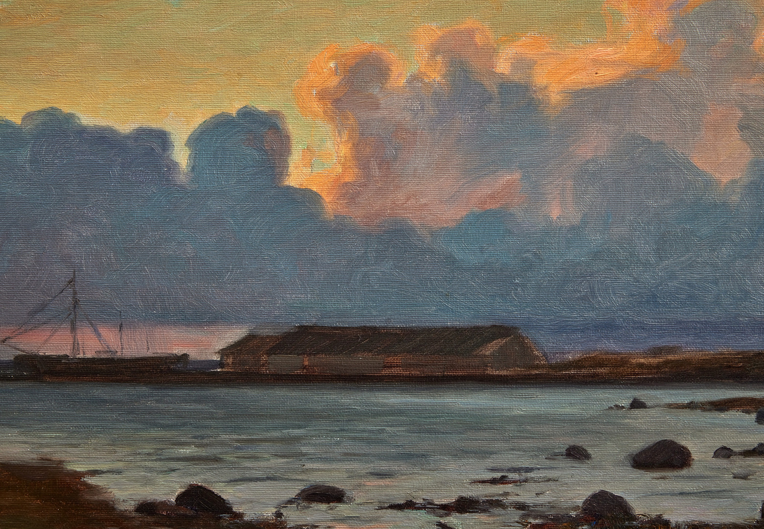 GOTTFRID KALLSTENIUS. Hammarn, Varvsholm, Klintehamn.