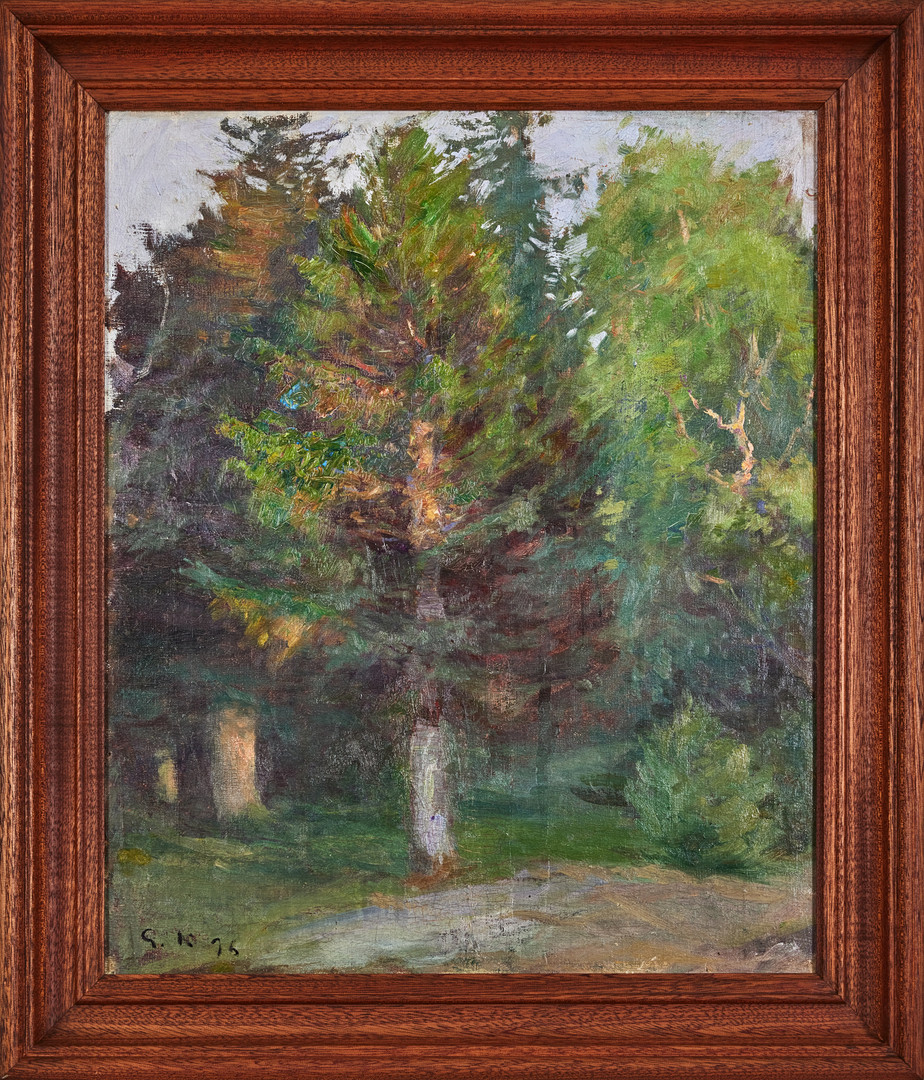 GOTTFRID KALLSTENIUS. Aftonsol.