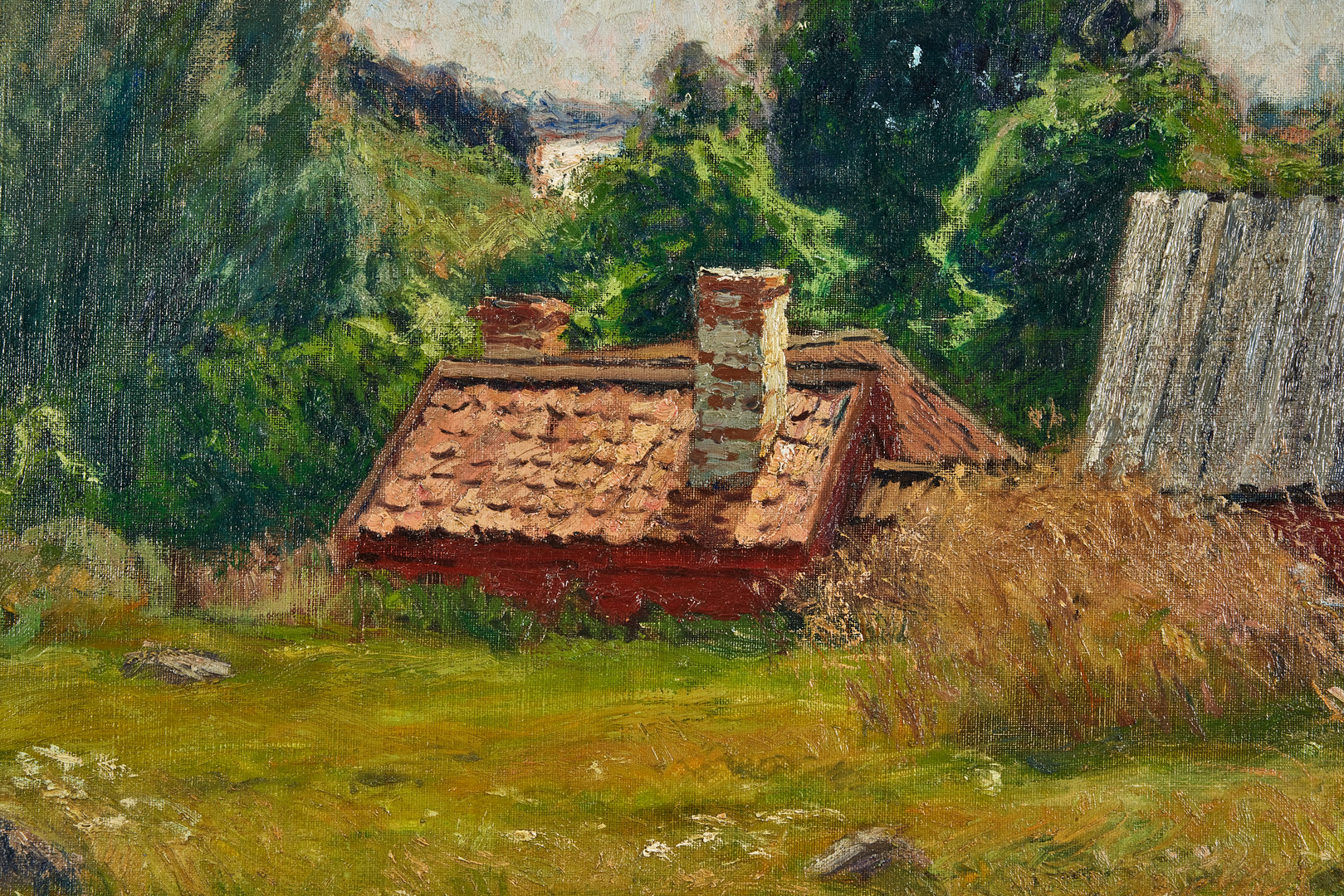 GOTTFRID KALLSTENIUS. Skansen, Källvik.