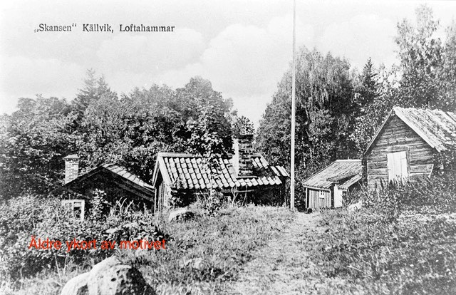 GOTTFRID KALLSTENIUS. Skansen, Källvik.