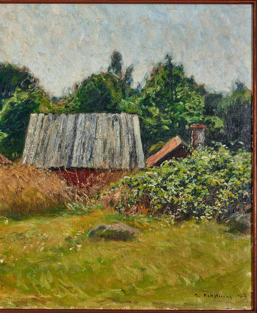 GOTTFRID KALLSTENIUS. Skansen, Källvik.