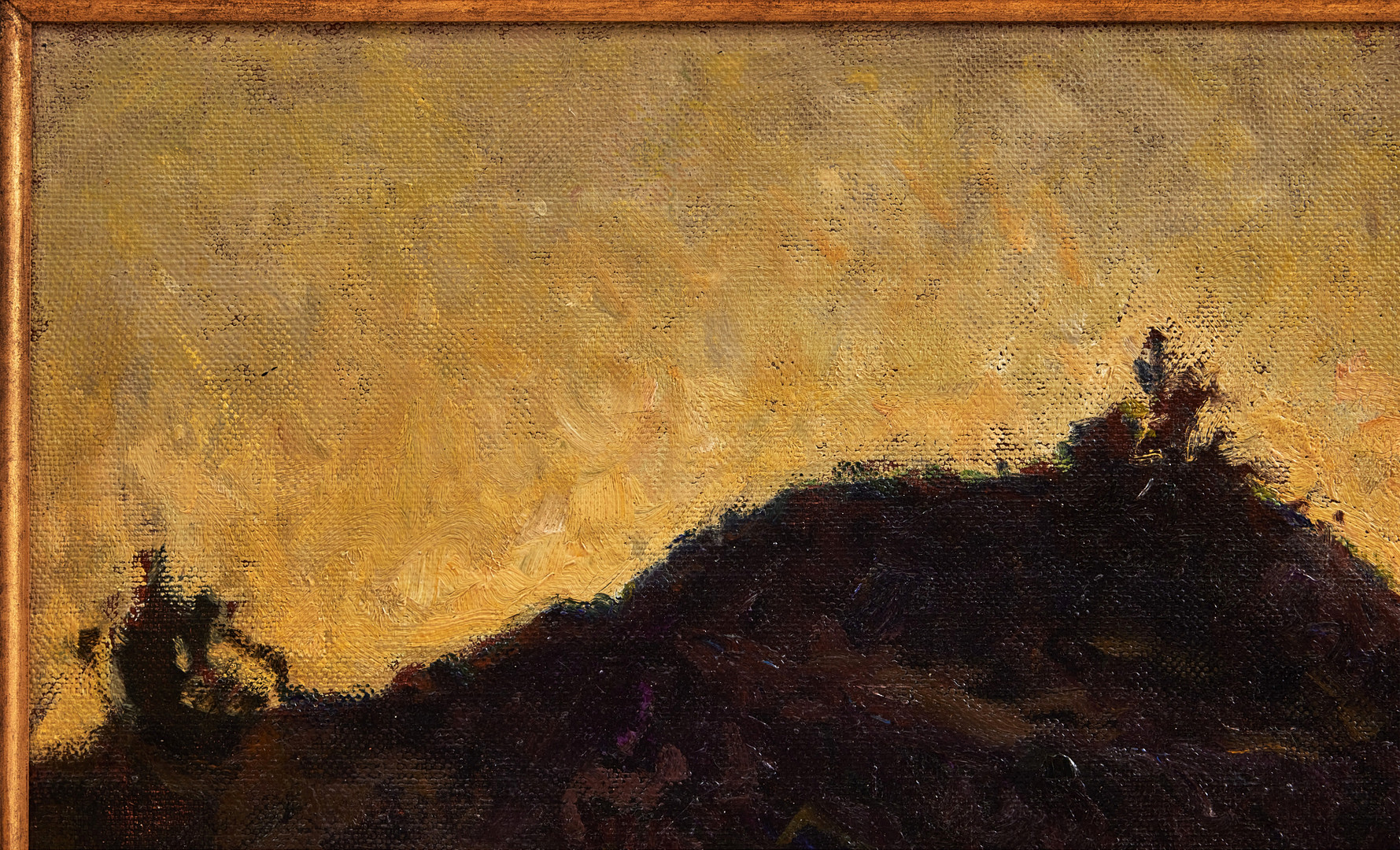 GOTTFRID KALLSTENIUS. Skymningslandskap.