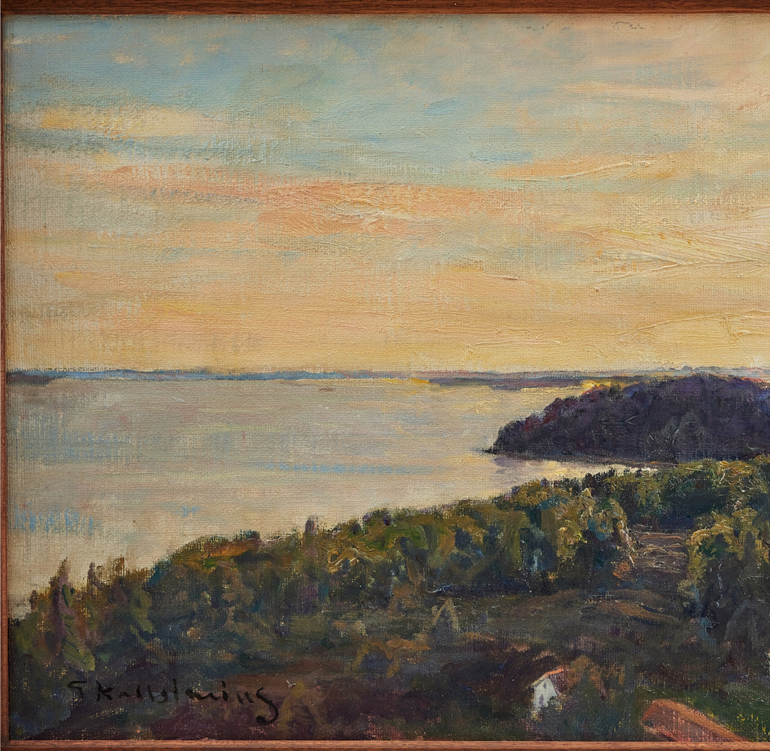 GOTTFRID KALLSTENIUS. Kolmårdens marmorbrott vid Bråviken.