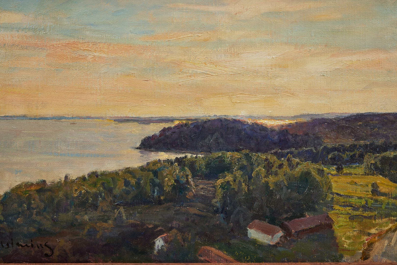 GOTTFRID KALLSTENIUS. Kolmårdens marmorbrott vid Bråviken.