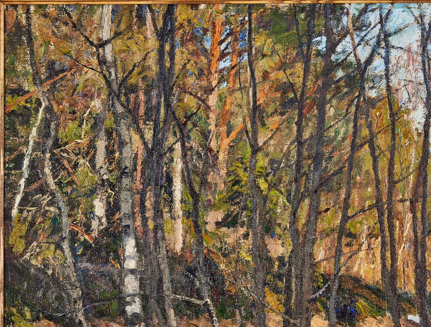 GOTTFRID KALLSTENIUS. ”Vårdag vid bäcken