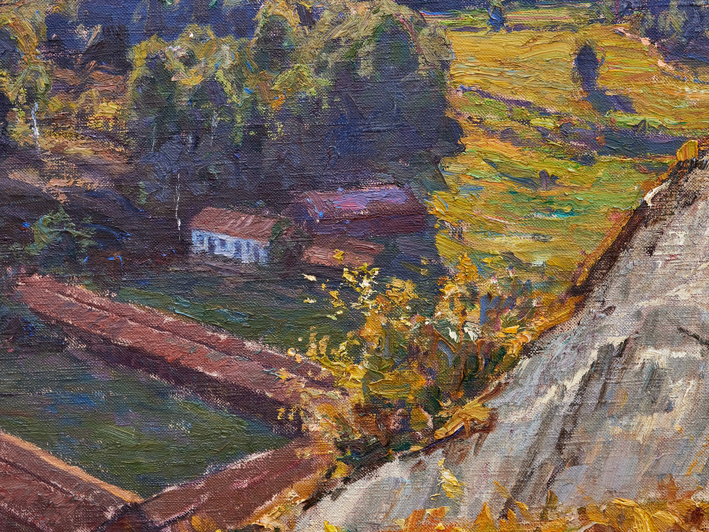 GOTTFRID KALLSTENIUS. Kolmårdens marmorbrott vid Bråviken.