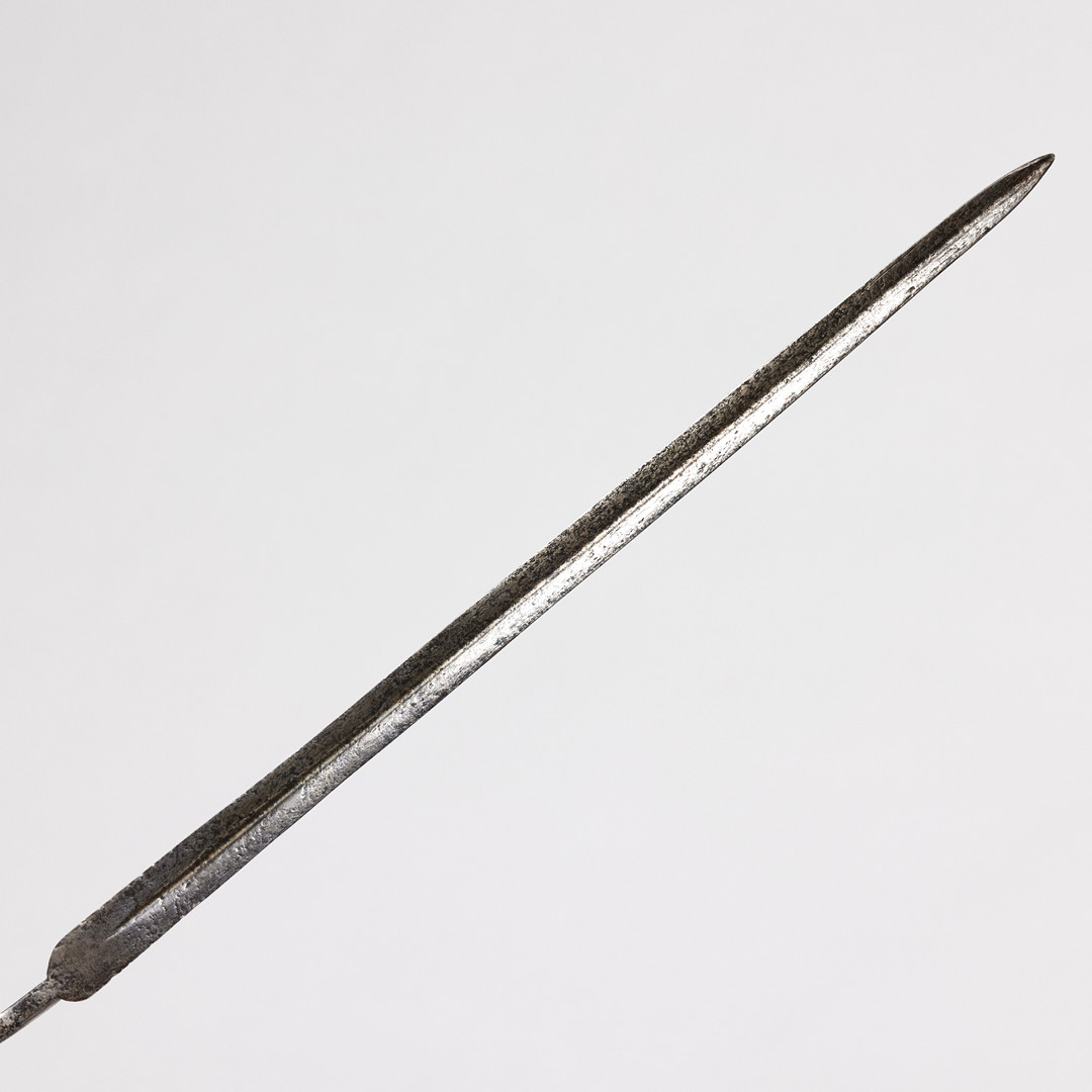 FLINTLÅSGEVÄR, svenskt, m/1775, infanterigevär för manskap, med bajonett.