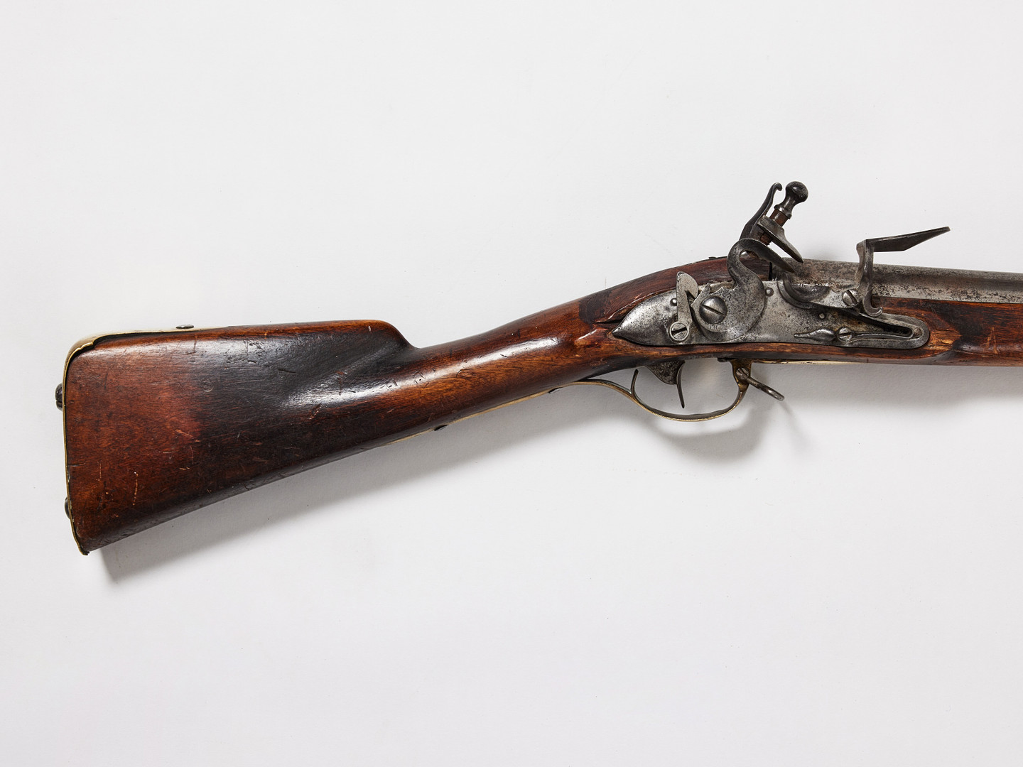 FLINTLÅSGEVÄR, svenskt, m/1775, infanterigevär för manskap, med bajonett.