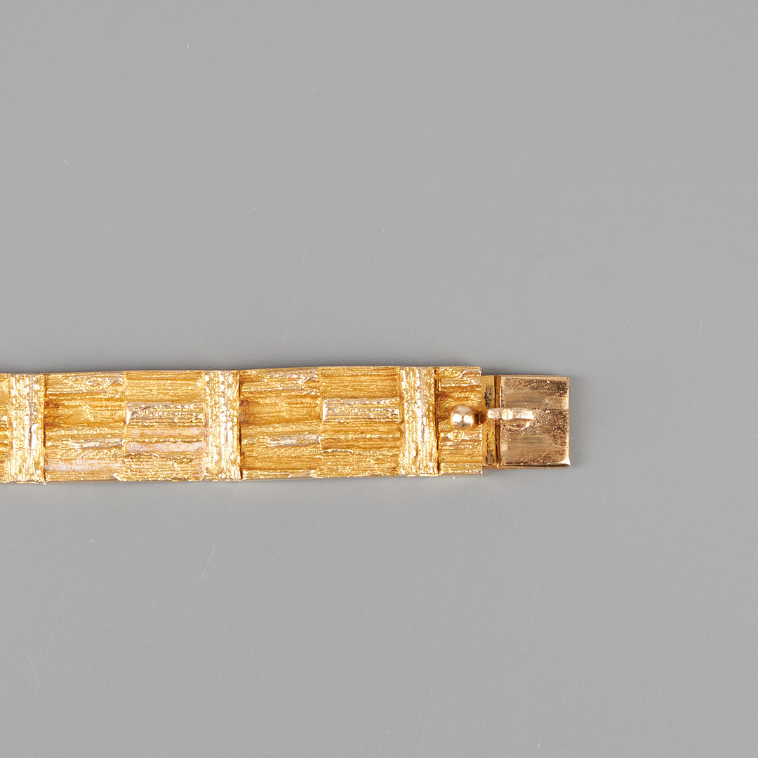 BJÖRN WECKSTRÖM. ARMBAND, Kaskad, 14K guld. Lapponia 1971.