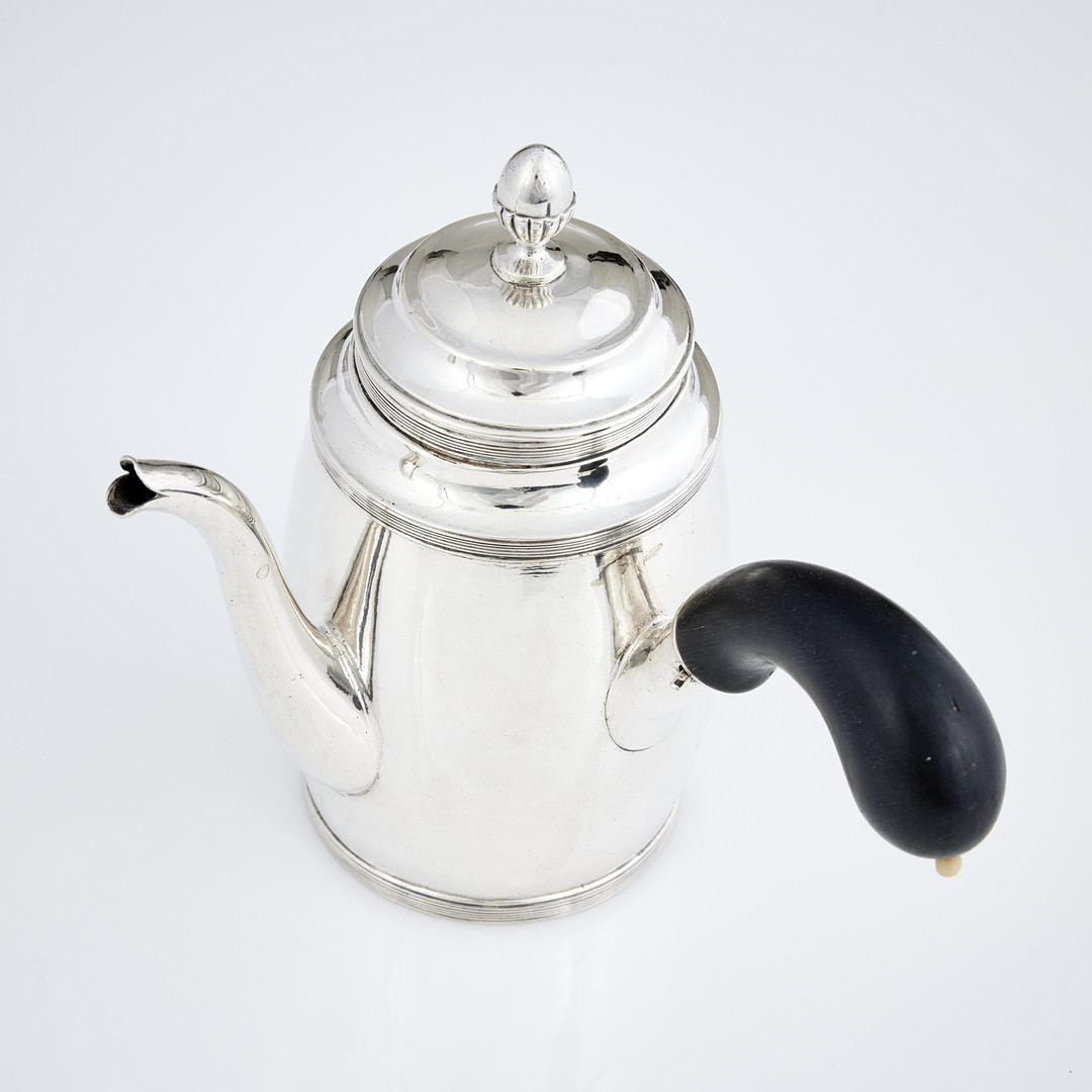 JOHAN FREDRIK BJÖRNSTEDT. Mockakanna, silver, Stockholm 1814. Sengustaviansk.