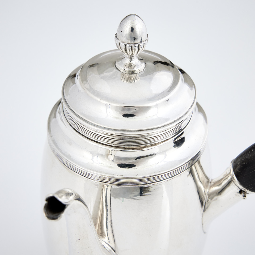 JOHAN FREDRIK BJÖRNSTEDT. Mockakanna, silver, Stockholm 1814. Sengustaviansk.