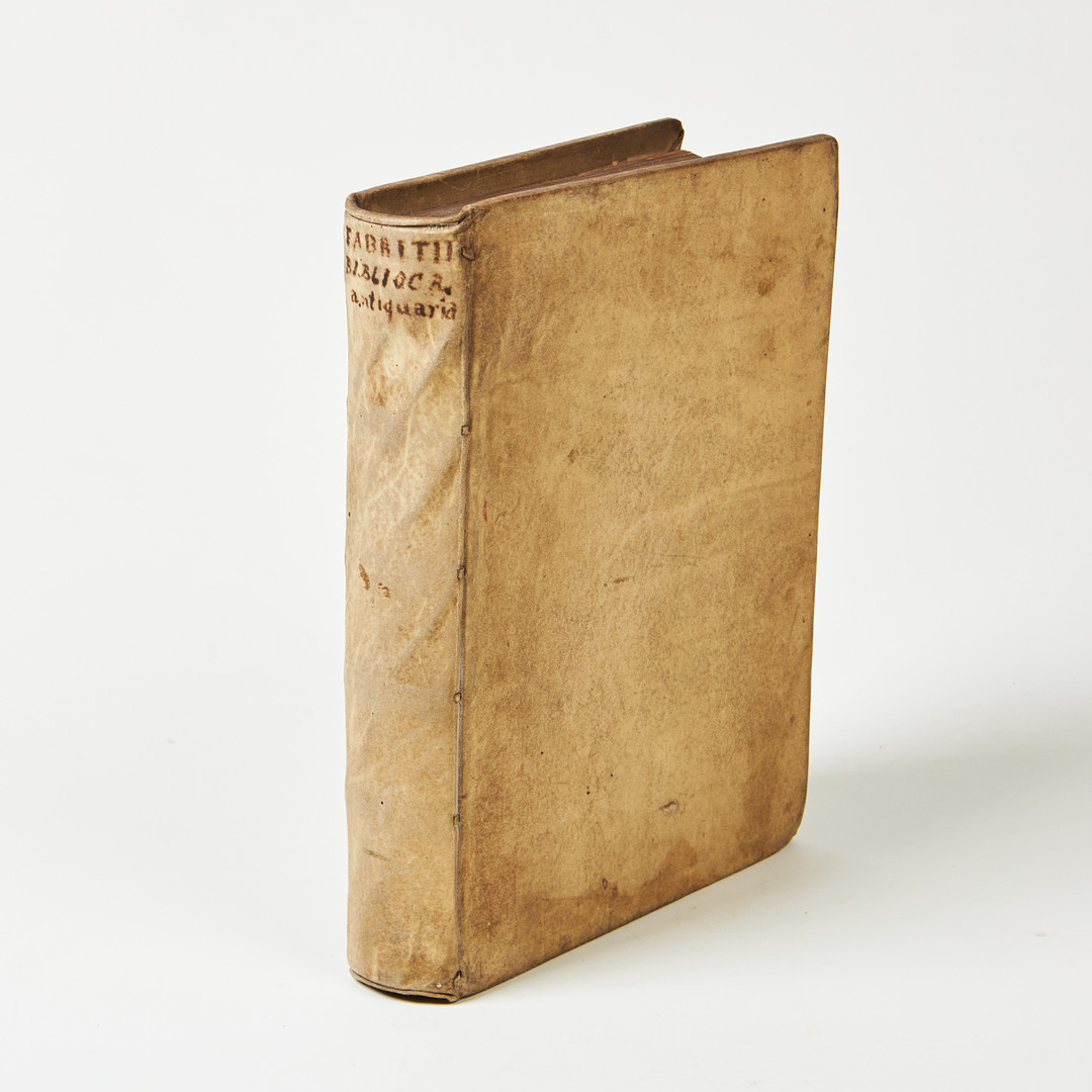 FABRICIUS'S RARE BIBLIOGRAPHY OF ANTIQUE STUDIES, 1713.