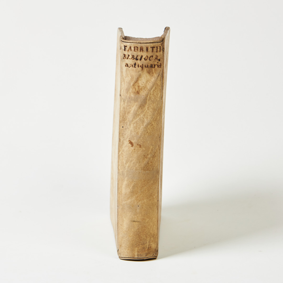 FABRICIUS'S RARE BIBLIOGRAPHY OF ANTIQUE STUDIES, 1713.
