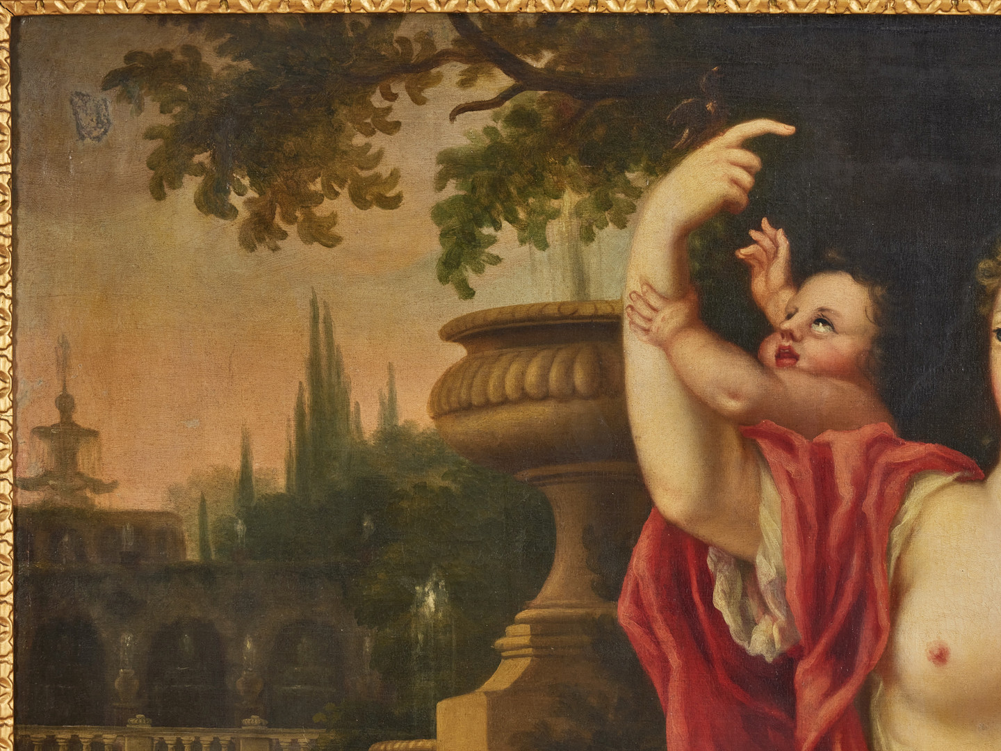 ANNA MARIA EHRENSTRAHL (1666-1729). Allegori över Våren, signerad och daterad Anna Maria Ehrenstrahl 1687.