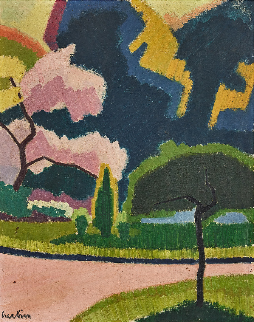AUGUSTE HERBIN (FRANKRIKE, 1882-1960). Paysage.