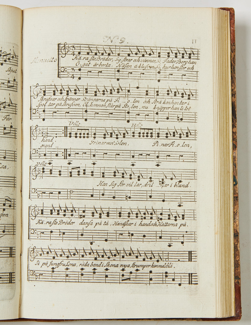 BELLMAN I ORIGINAL, FREDMANS EPISTLAR MED MUSIK, 1790.