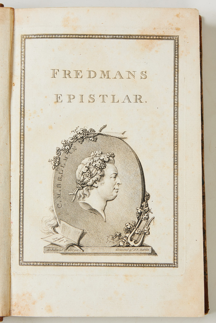BELLMAN I ORIGINAL, FREDMANS EPISTLAR MED MUSIK, 1790.