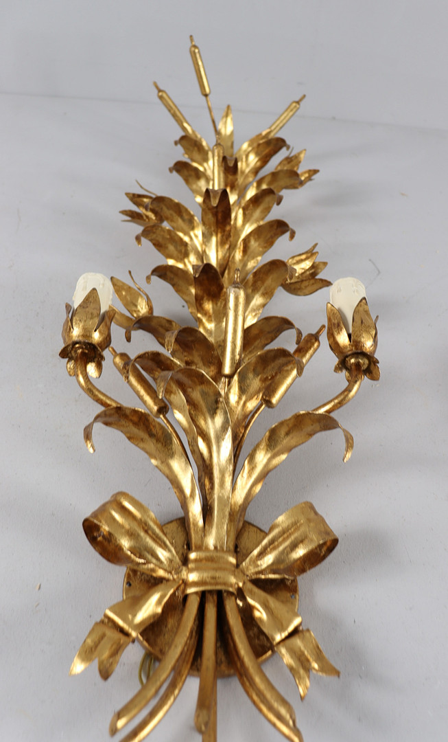 HANS KÖGL. Wandlampen/Wandappliken, Hollywood Regency, 1970er Jahre, Deutschland.