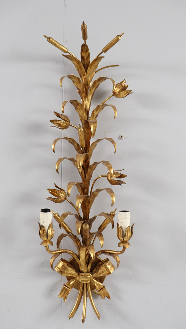 HANS KÖGL. Wandlampen/Wandappliken, Hollywood Regency, 1970er Jahre, Deutschland.