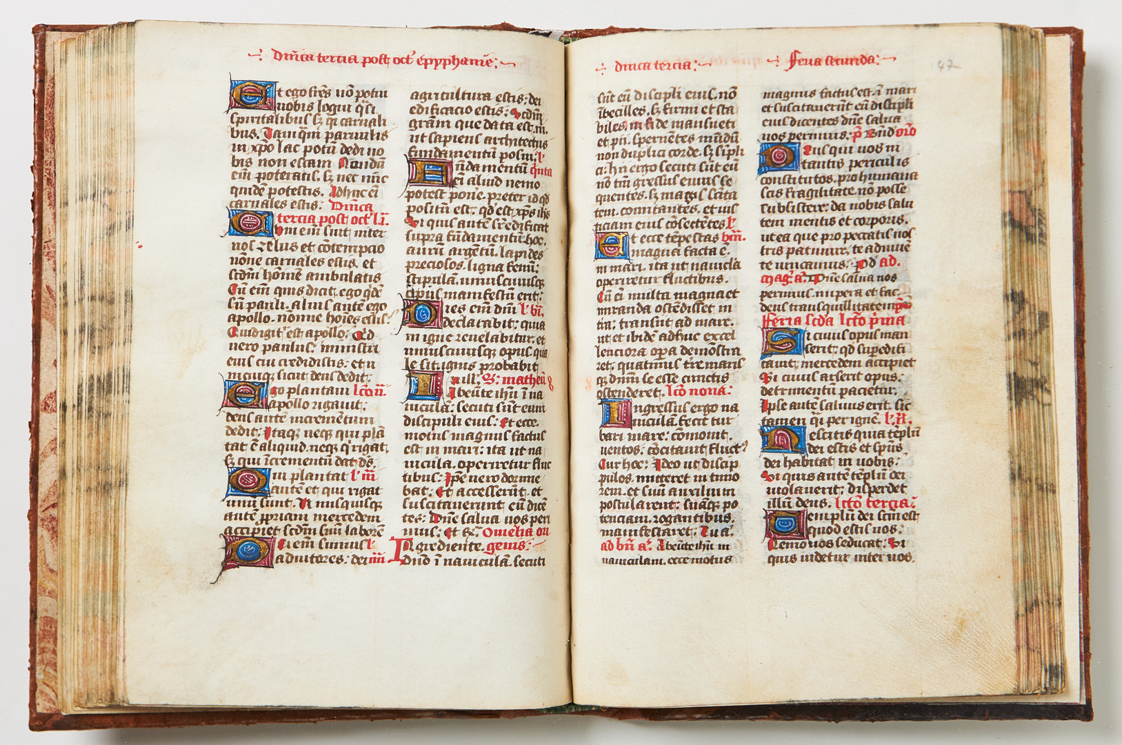 ILLUMINATED MANUSCRIPT, BREVIARY, France, second half of the 15th century.
