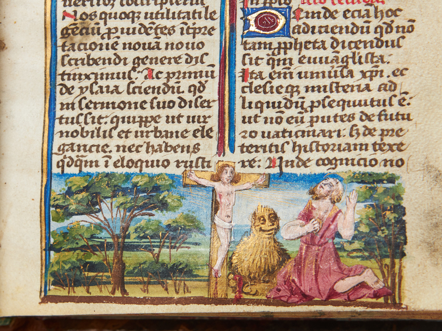 ILLUMINATED MANUSCRIPT, BREVIARY, France, second half of the 15th century.
