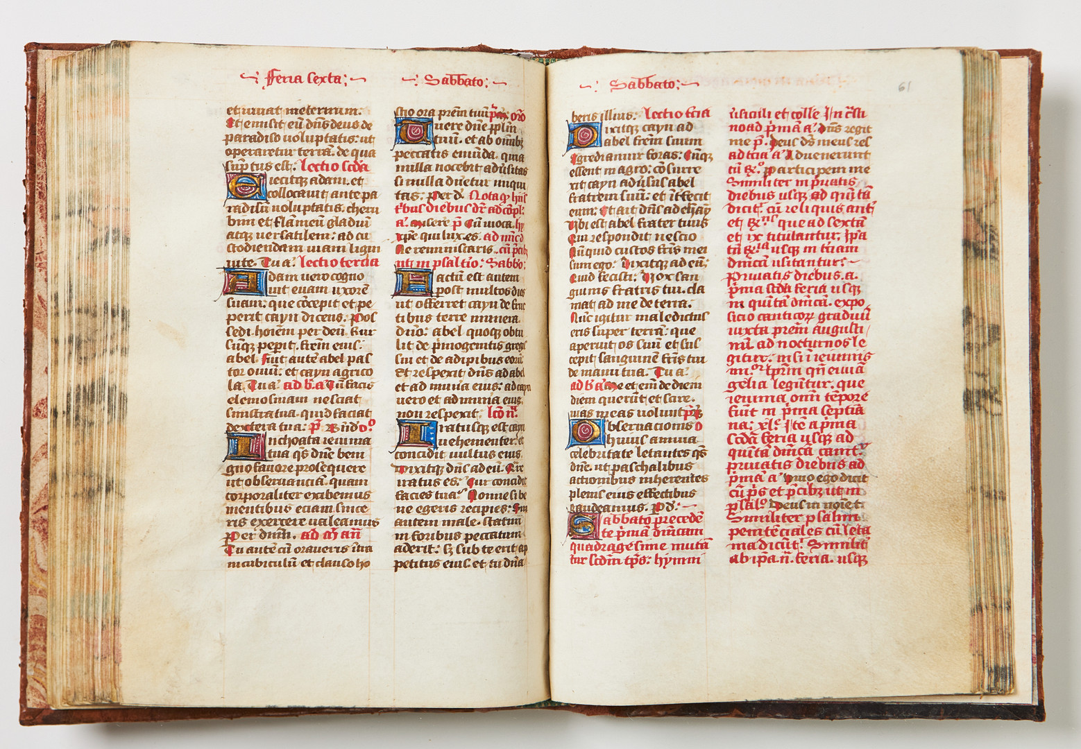 ILLUMINATED MANUSCRIPT, BREVIARY, France, second half of the 15th century.