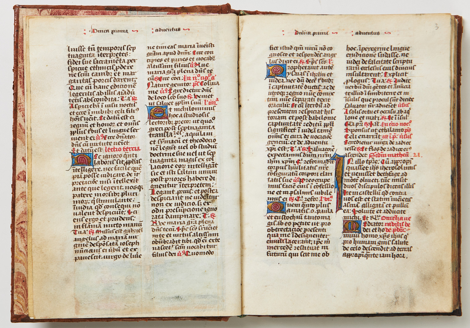 ILLUMINATED MANUSCRIPT, BREVIARY, France, second half of the 15th century.