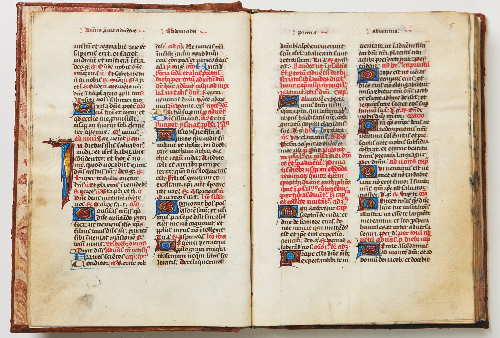 ILLUMINATED MANUSCRIPT, BREVIARY, France, second half of the 15th century.