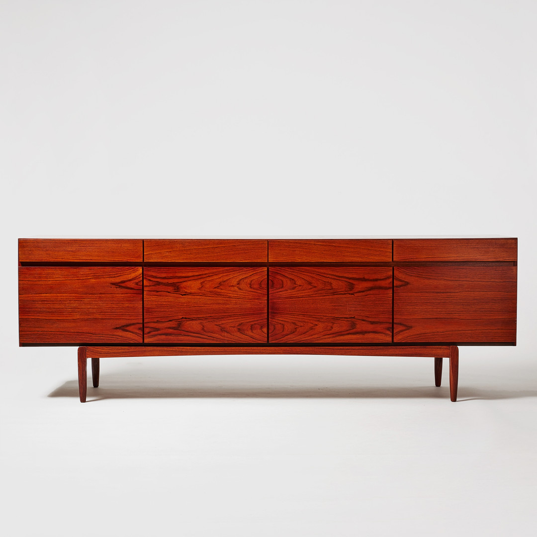 IB KOFOD-LARSEN. Sideboard, Faarup Möbelfabrik, Danmark 1960-tal, jakaranda.