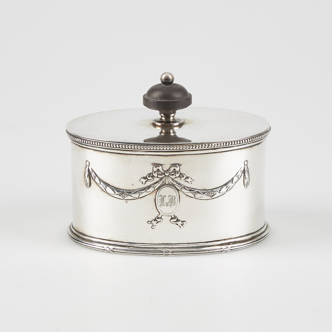 KAFFESERVIS, 3 delar, silver, Hjalmar Fagerroos, Helsingfors 1907.