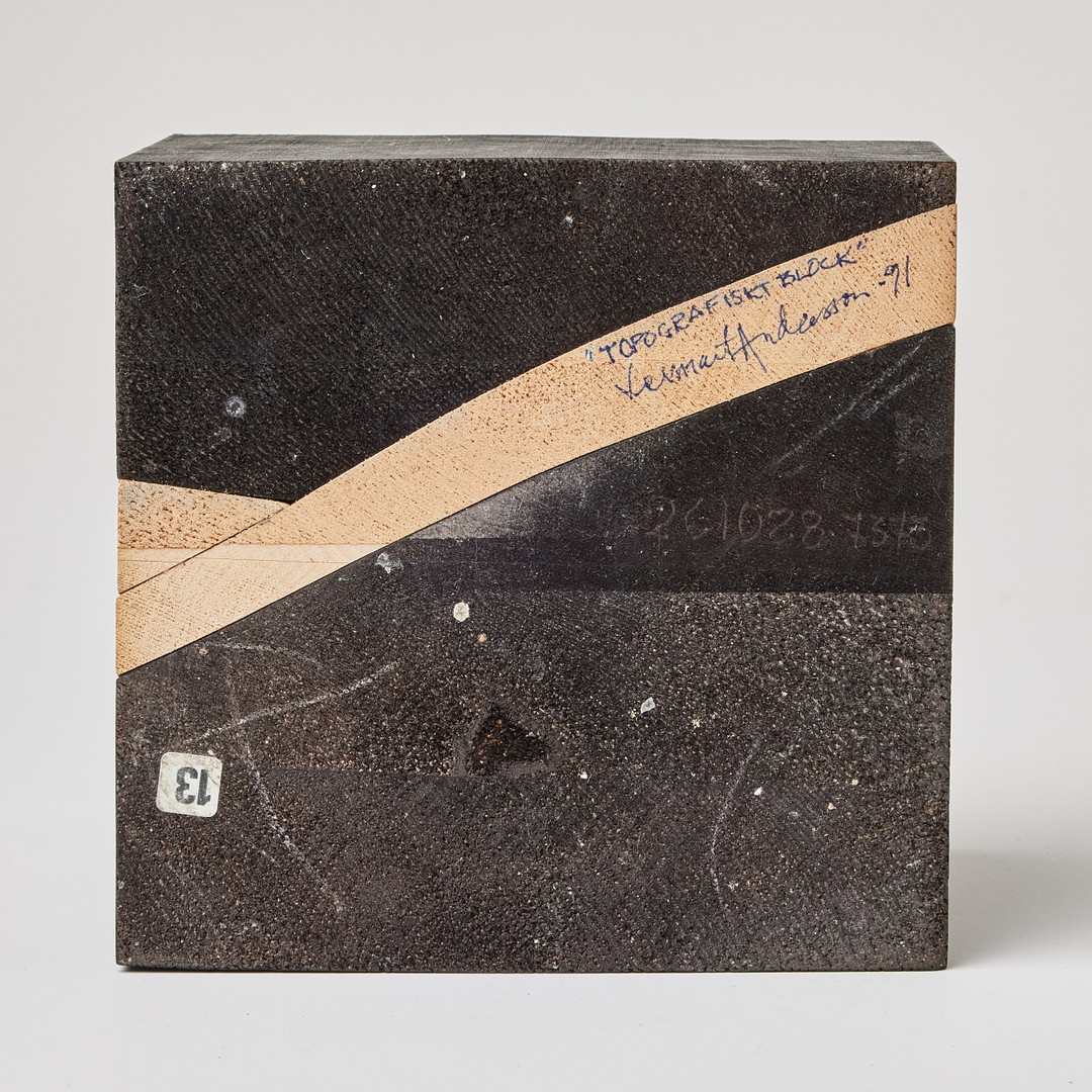 LENNART ANDERSSON. ''Topografiskt block''.