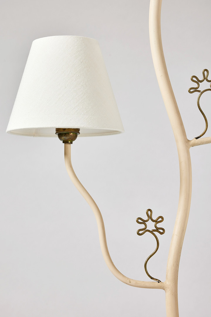 TOR WOLFENSTEIN. Tillskriven. Golvlampa, Bjerkås Armatur, Swedish modern, 1940/50-tal.