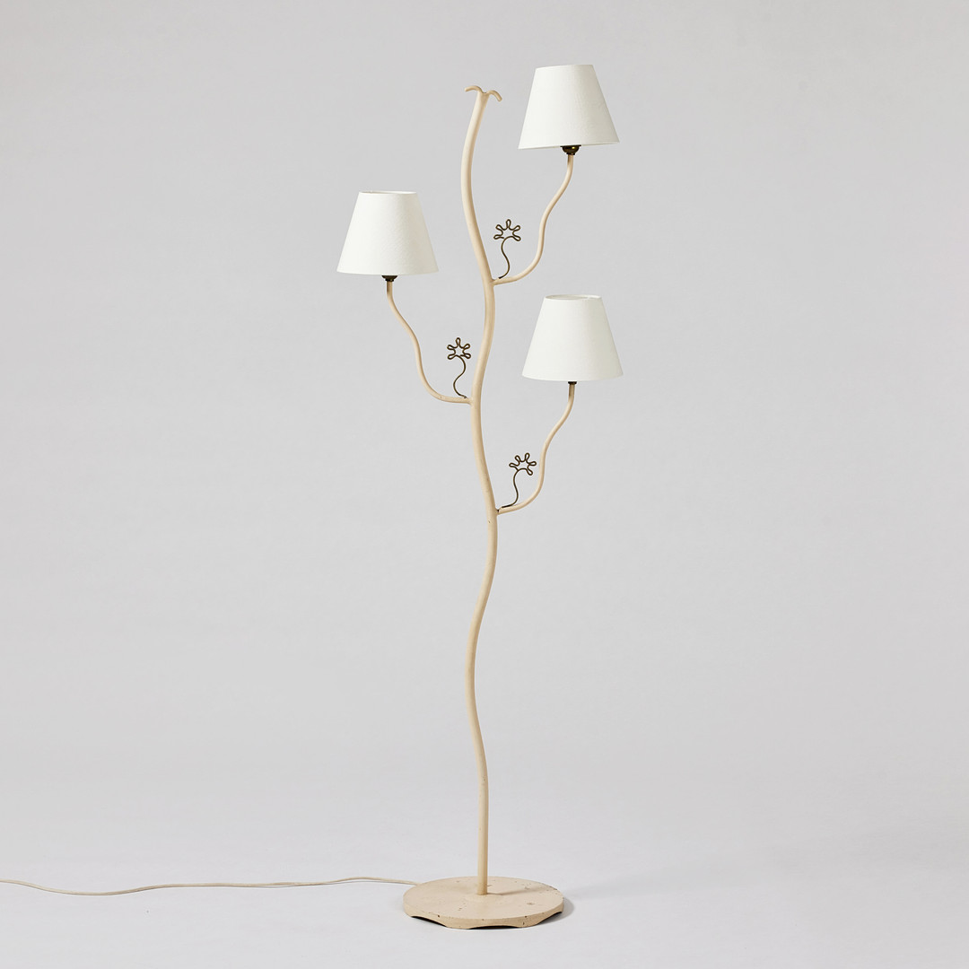 TOR WOLFENSTEIN. Tillskriven. Golvlampa, Bjerkås Armatur, Swedish modern, 1940/50-tal.