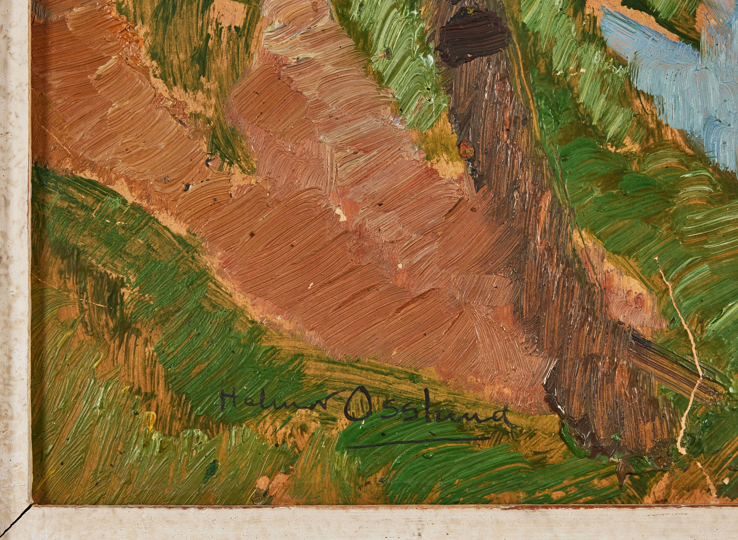 HELMER OSSLUND. ''Nr 3 Granvåg', skiss'.