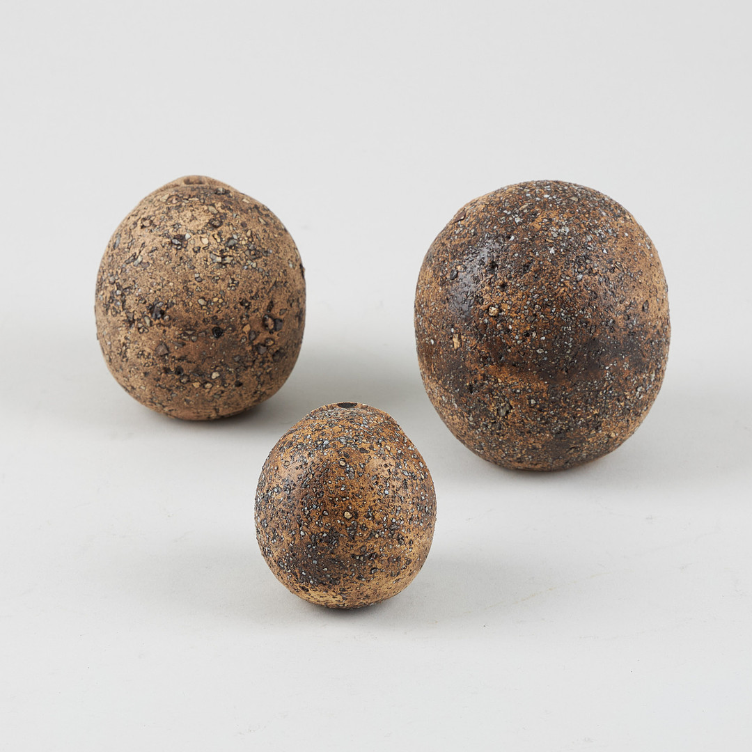 Images for 3356139. KAARINA AHO. FIGURINES, 3 pieces, owls, signed