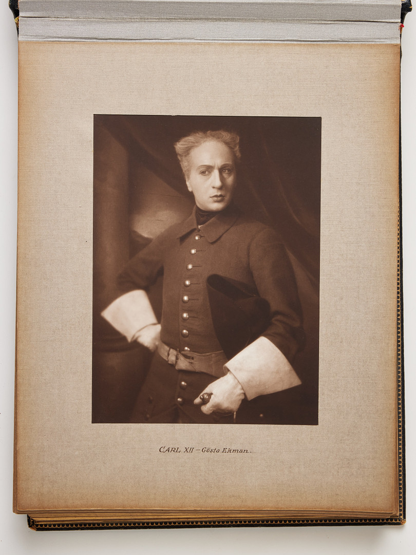 KUNGLIGT ALBUM STILLBILDER UR FILMEN CARL XII 1925.