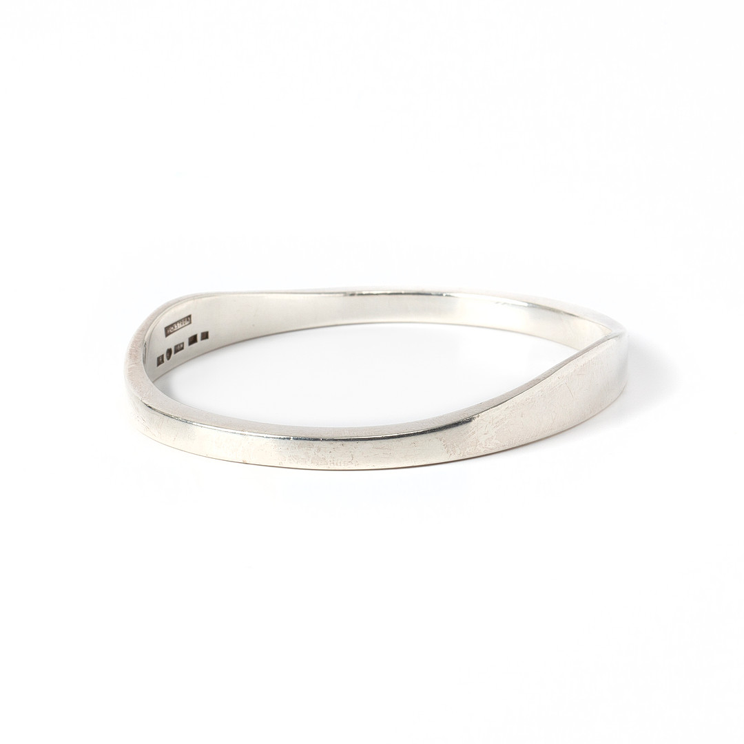 BJÖRN WECKSTRÖM, armring, silver, Helsingfors, 1962.