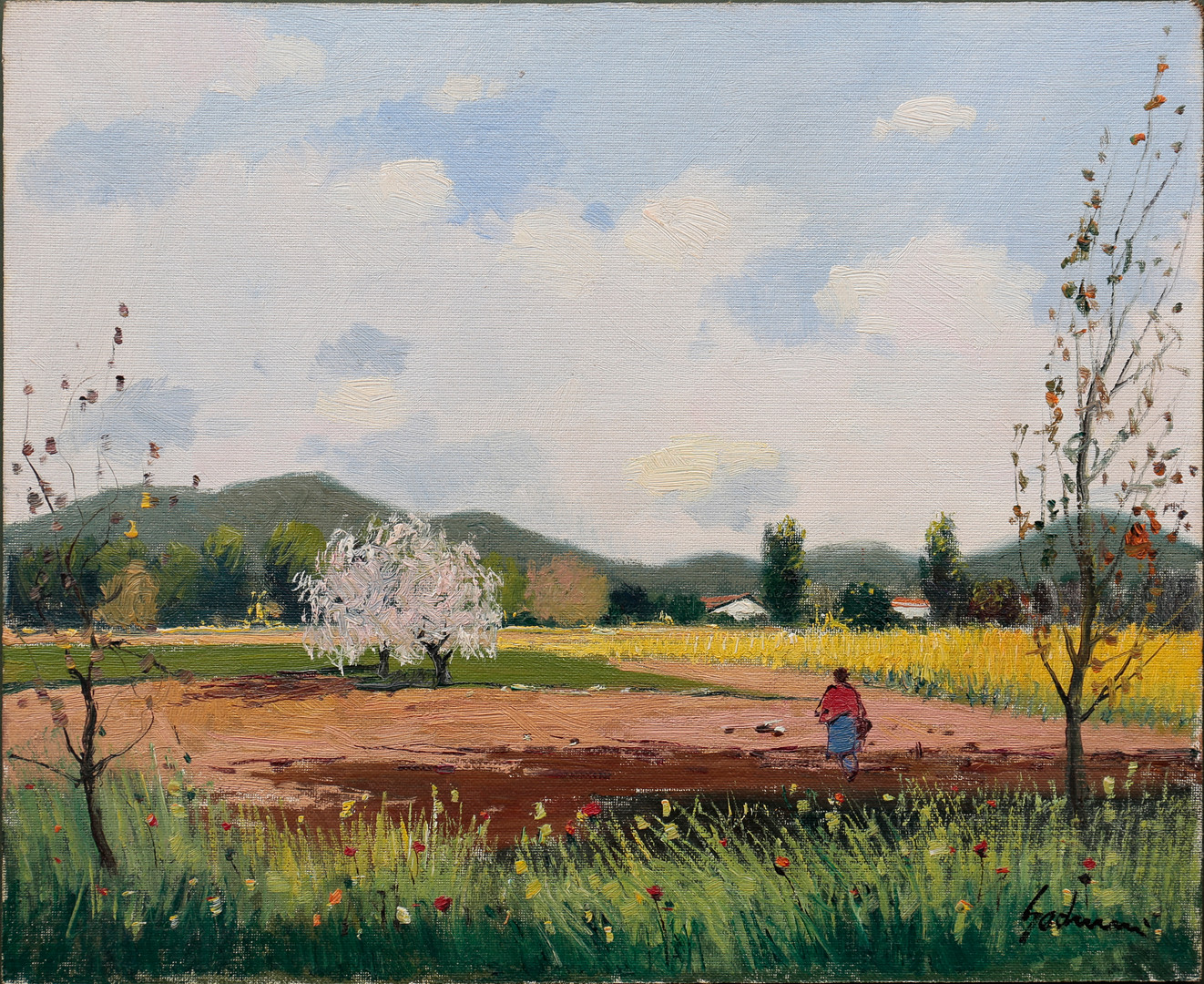ANTONI SADURNÍ. Rural view.