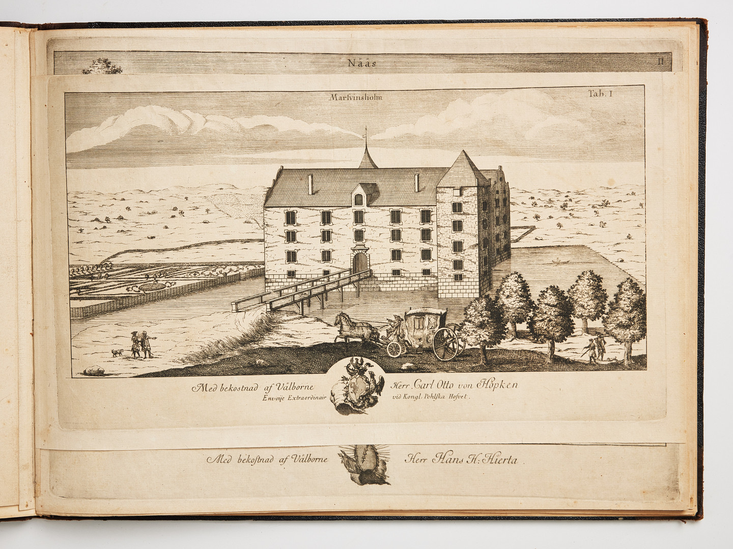 FISCHERS VYER ÖVER SKÅNE I ORIGINAL, 1756.
