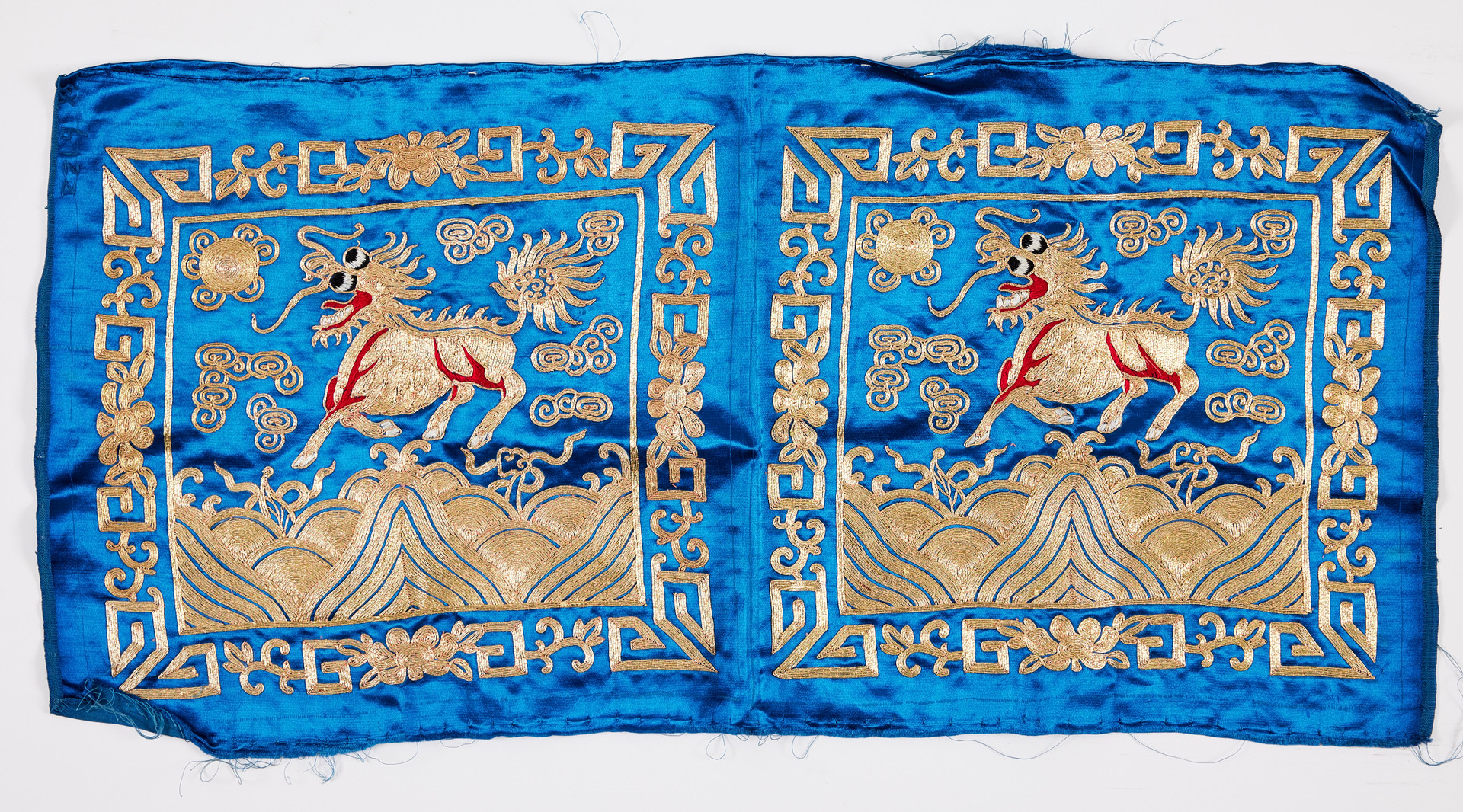 SIX SILK EMBRODERIES.