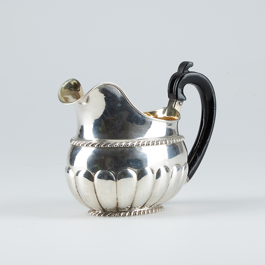 MJÖLKKANNA, silver, Erik Kirill Frisk, St Petersburg 1825.