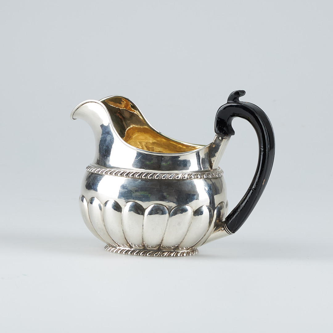 MJÖLKKANNA, silver, Erik Kirill Frisk, St Petersburg 1825.