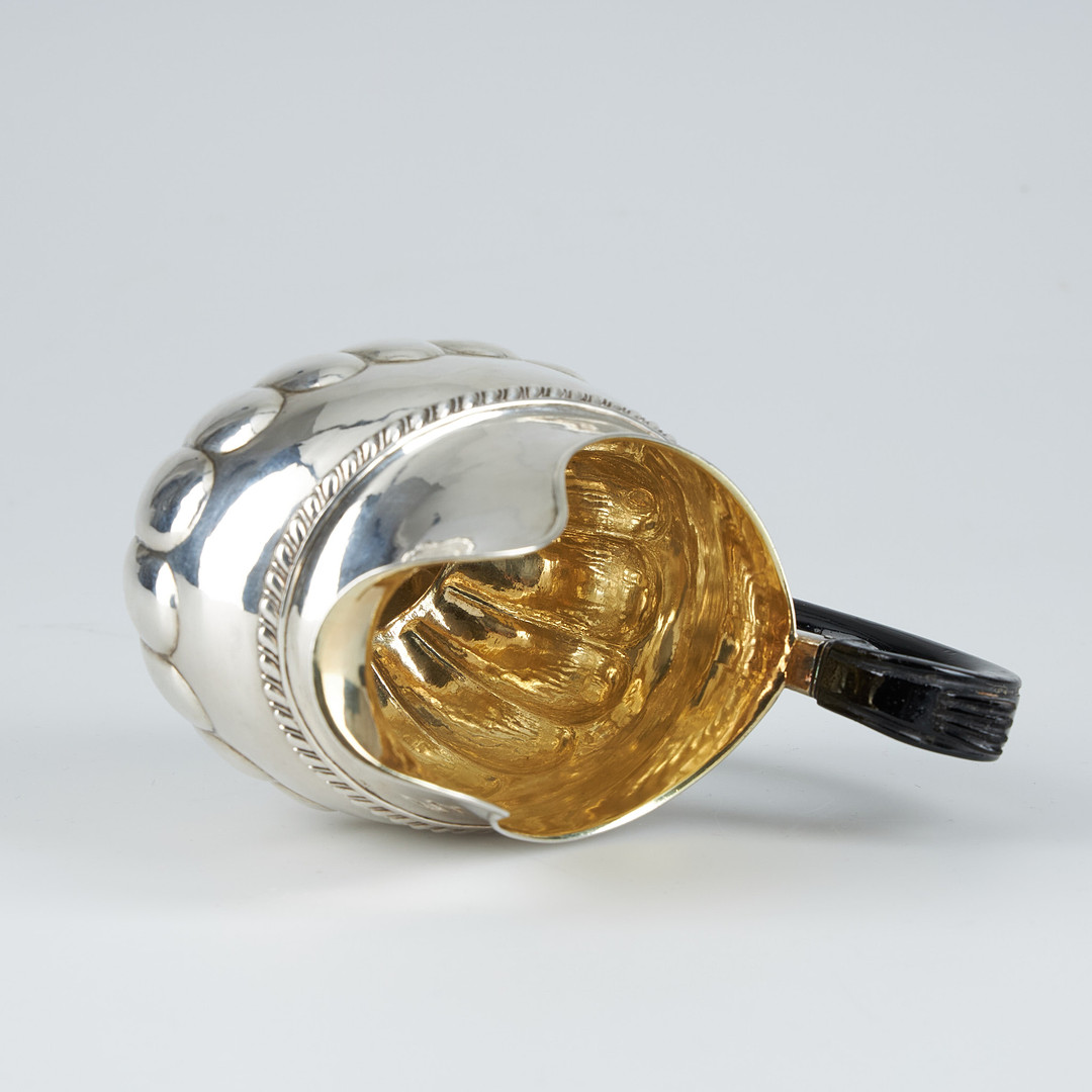 MJÖLKKANNA, silver, Erik Kirill Frisk, St Petersburg 1825.