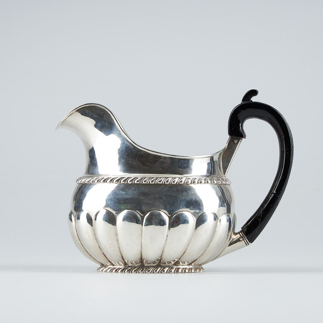 MJÖLKKANNA, silver, Erik Kirill Frisk, St Petersburg 1825.