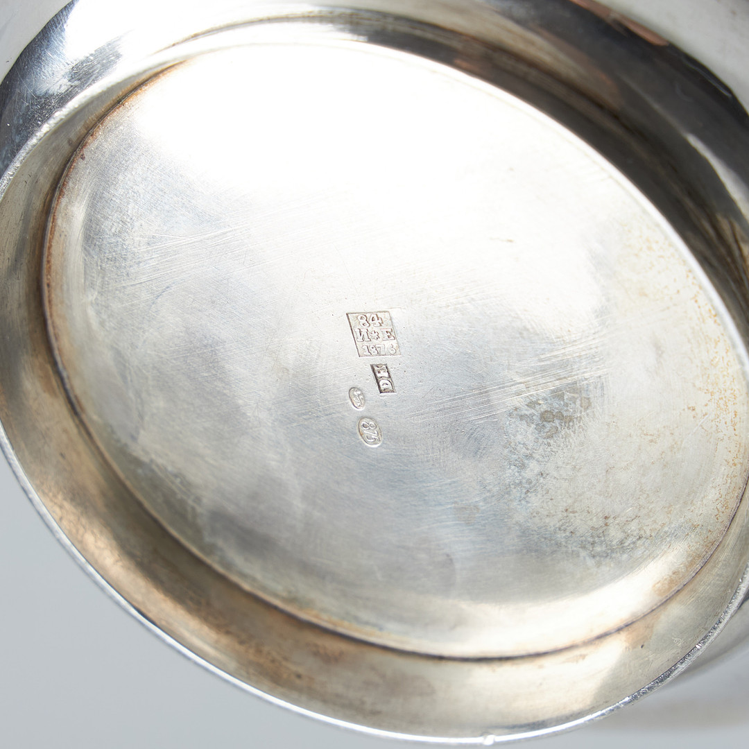 TEKANNA, silver, Daniel Edward Häkkinen, St Petersburg 1876.